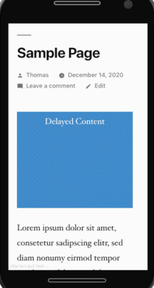 Cumulative Layout Shift (CLS)