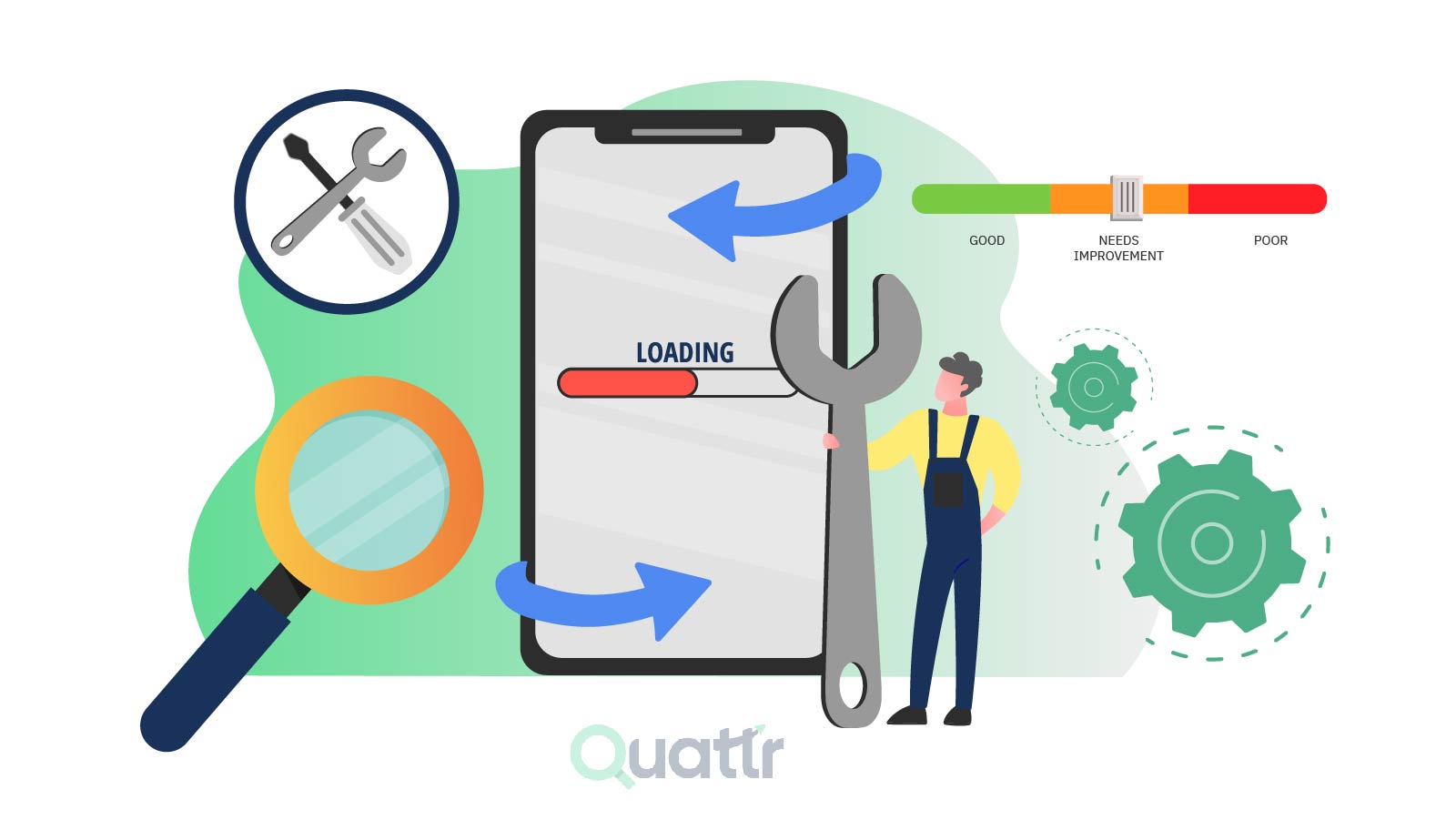 Mobile Page Speed Optimization Hero Image