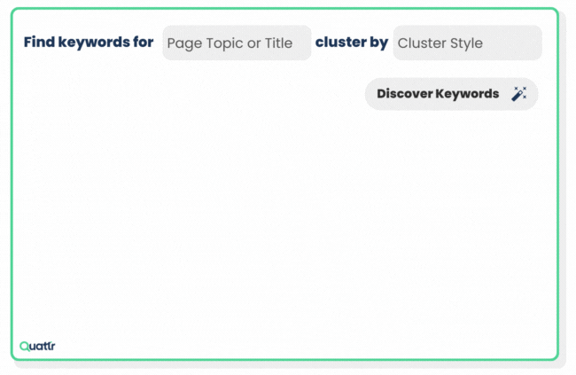 Keyword Research Tool