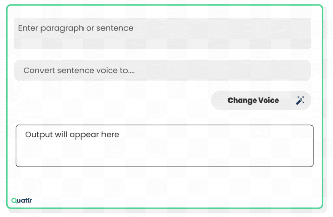Free Active to Passive Voice Converter