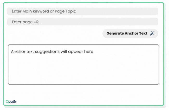 Anchor Text Generator