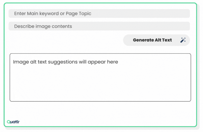 Image Alt Text Generator