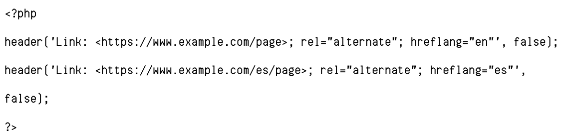 HTTP Headers Example