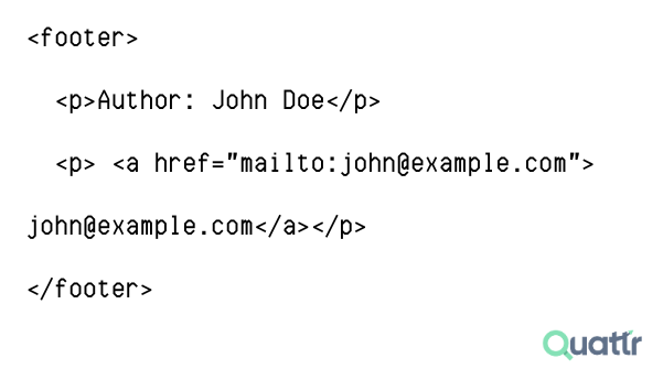 HTML&nbsp;Semantic Tags for Structure:&nbsp;Footer Tag