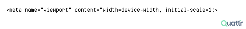 Code to Include the Viewport Tag in the Head Section of Your HTML File