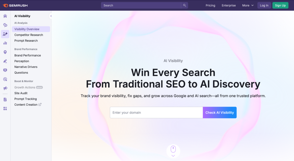Semrush - AI Visibility Tools