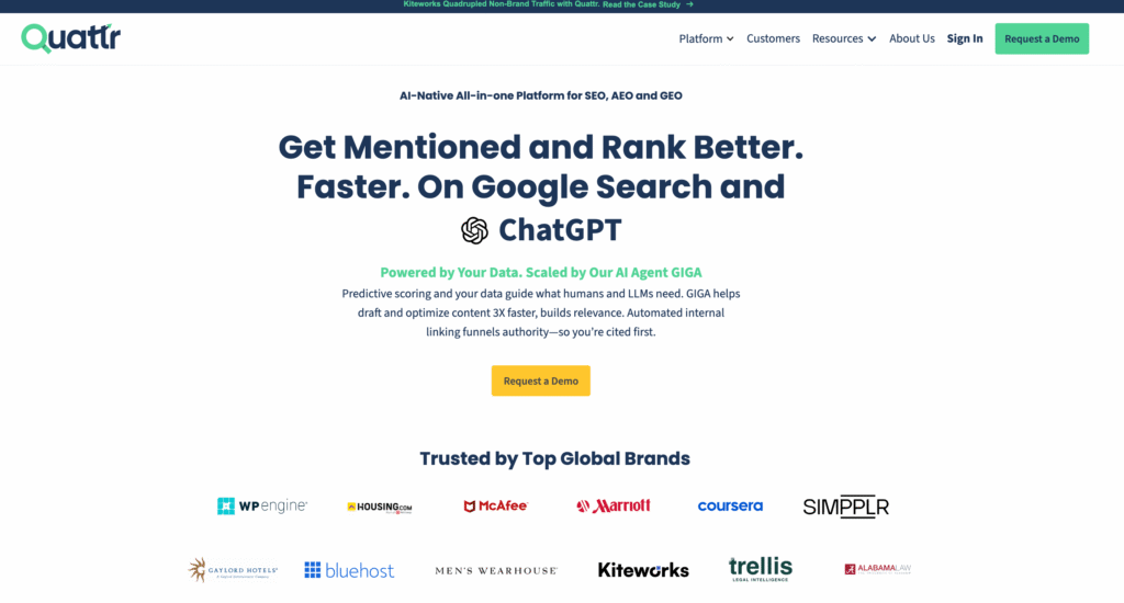 Quattr - AI Visibility Tools