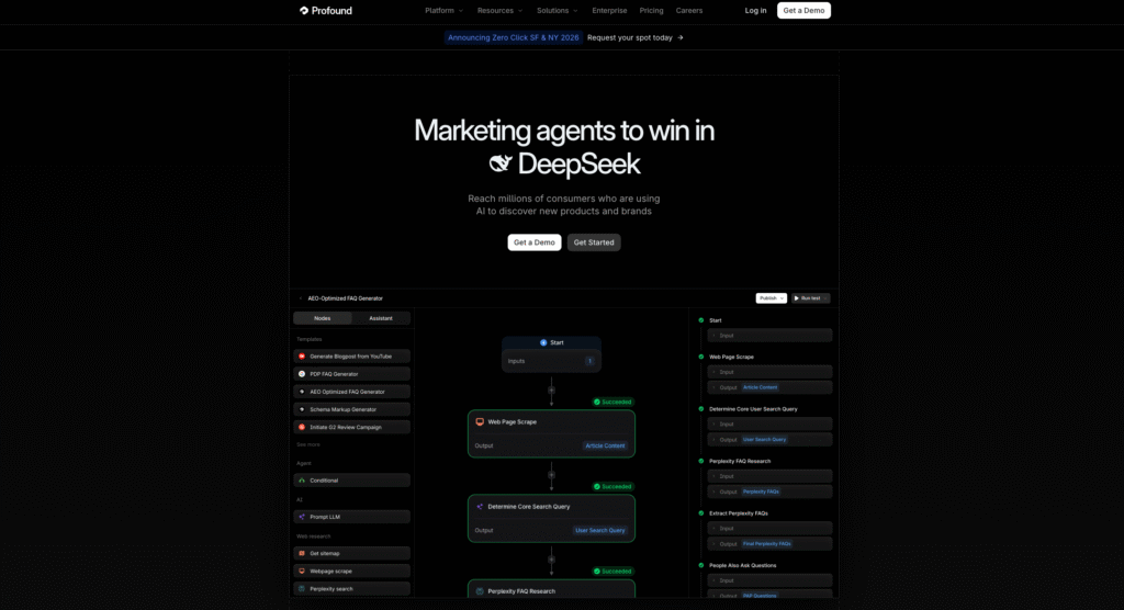 Profound - AI Visibility Tools
