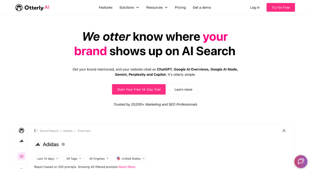 Otterly AI - AI Visibility Tools