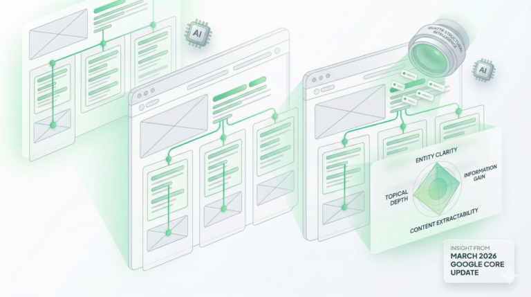 The March 2026 Google Core Update: What Structural Intelligence Actually Reveals