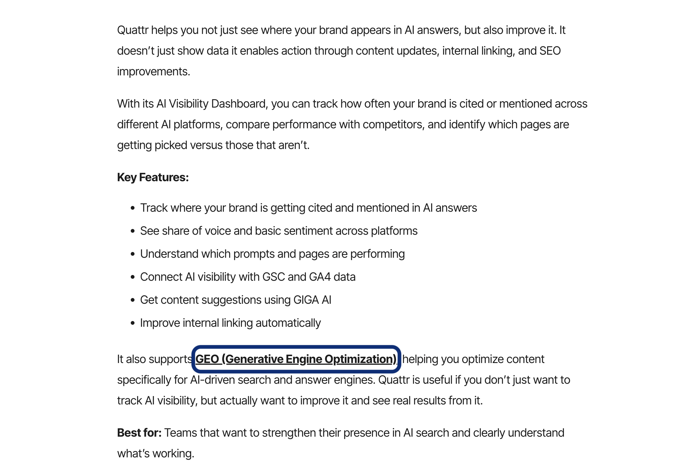 Example of backlinks