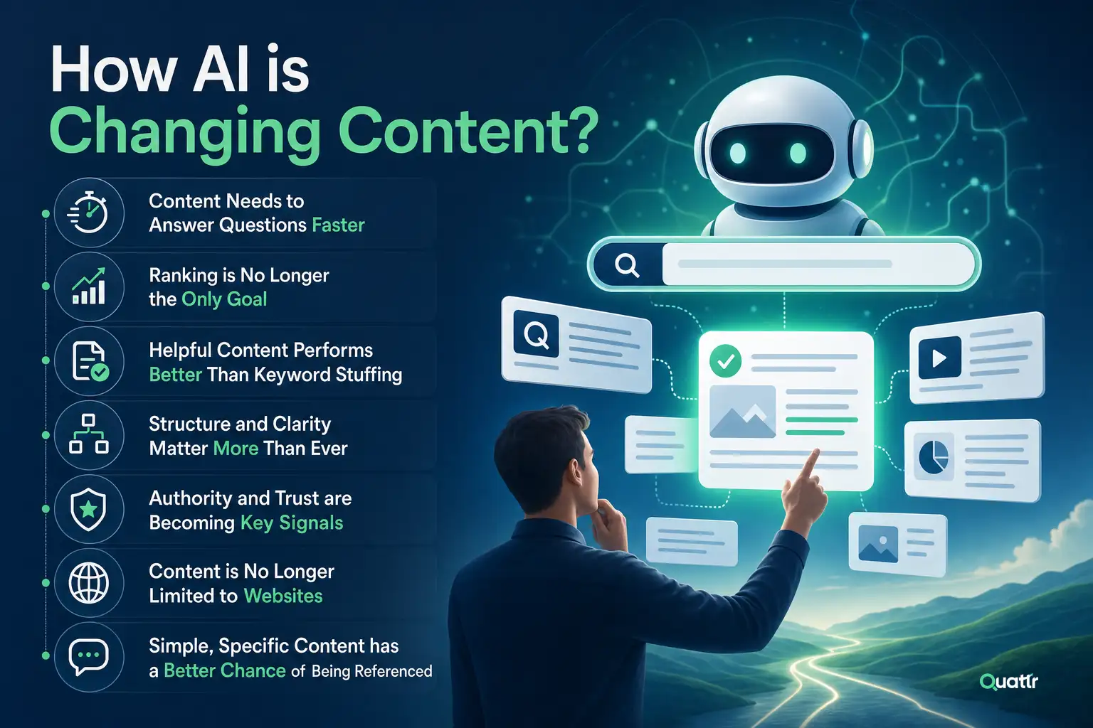 AI reshaping content strategy
