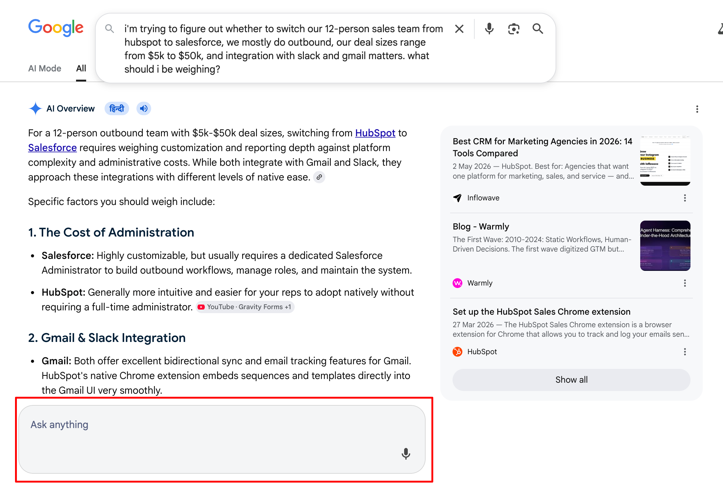 Intelligent Search Box in Action