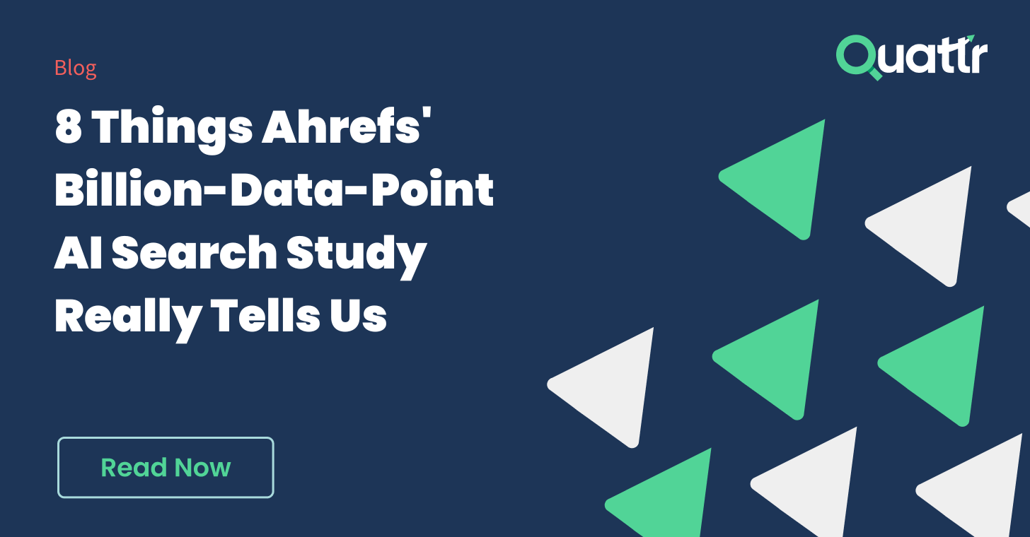 8 Things Ahrefs’ Billion-Data-Point AI Search Study Really Tells Us