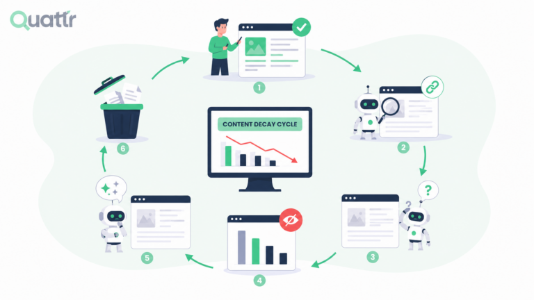 The Content Decay Cycle for AI Citation: Why Your Best Content Has an Expiration Date