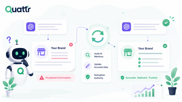 When AI Has Outdated Facts About Your Brand (And How to Fix It)